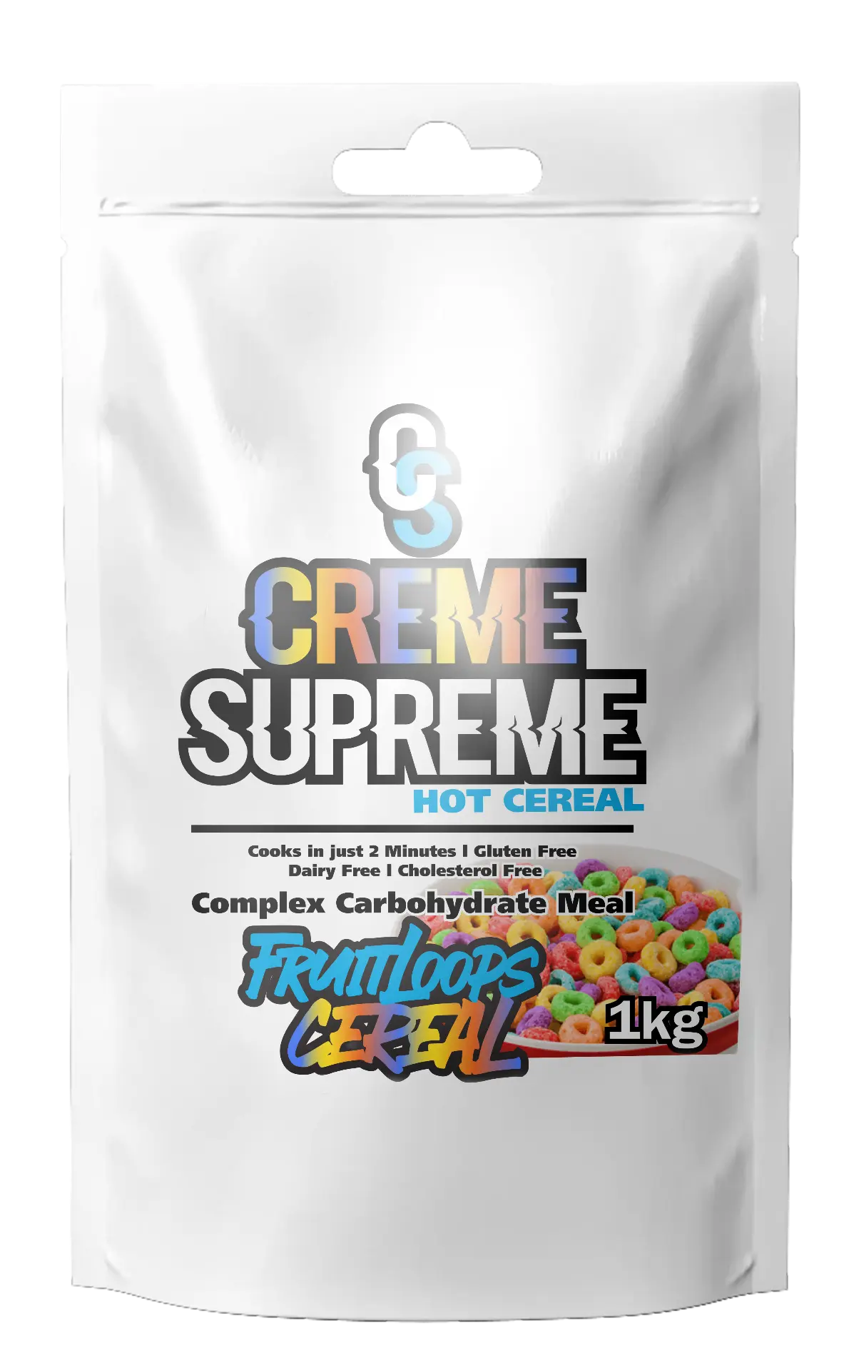 Fruit Loops Creme Supreme 1kg pouch in previous packaging