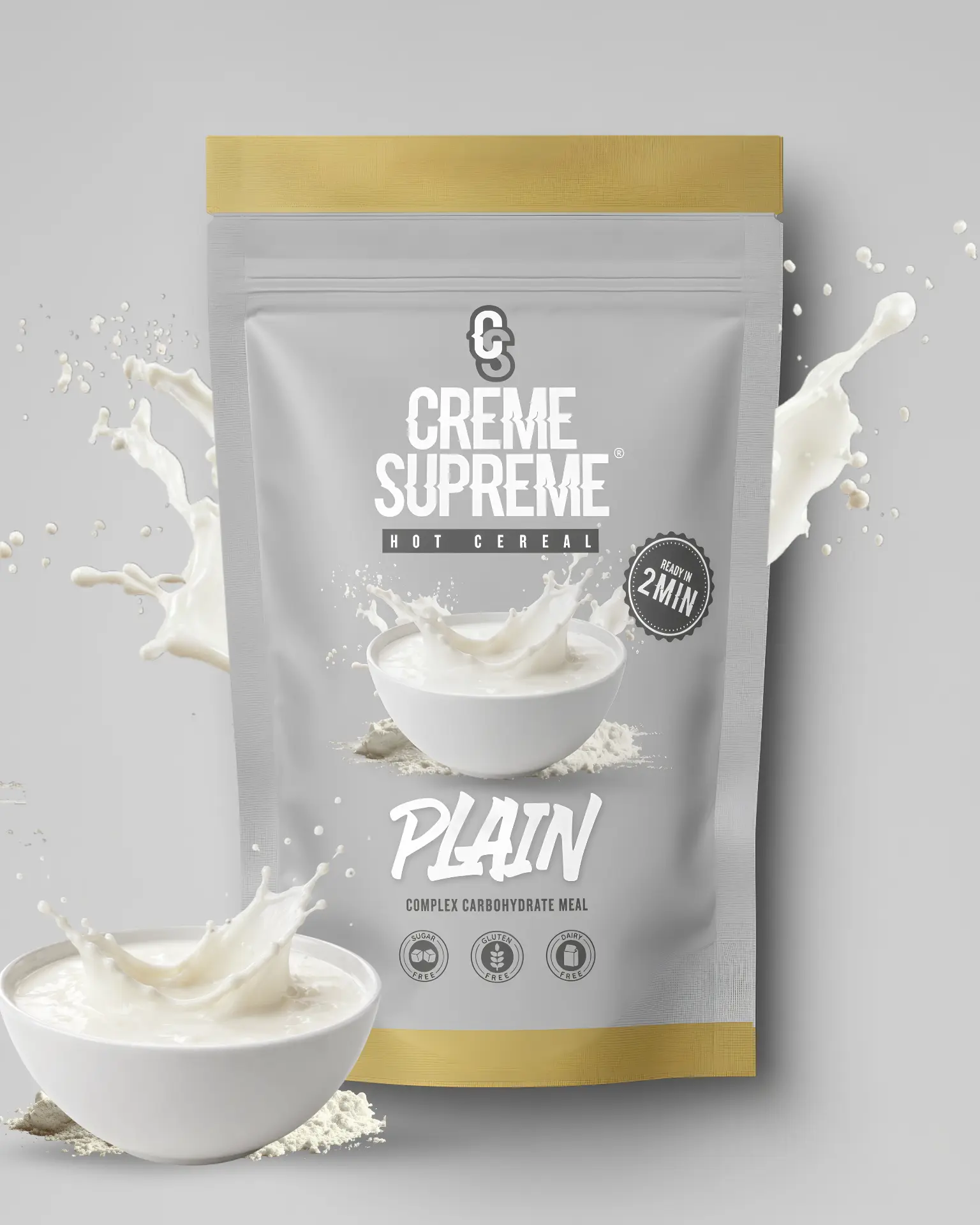 Plain Creme Supreme hot cereal pouch