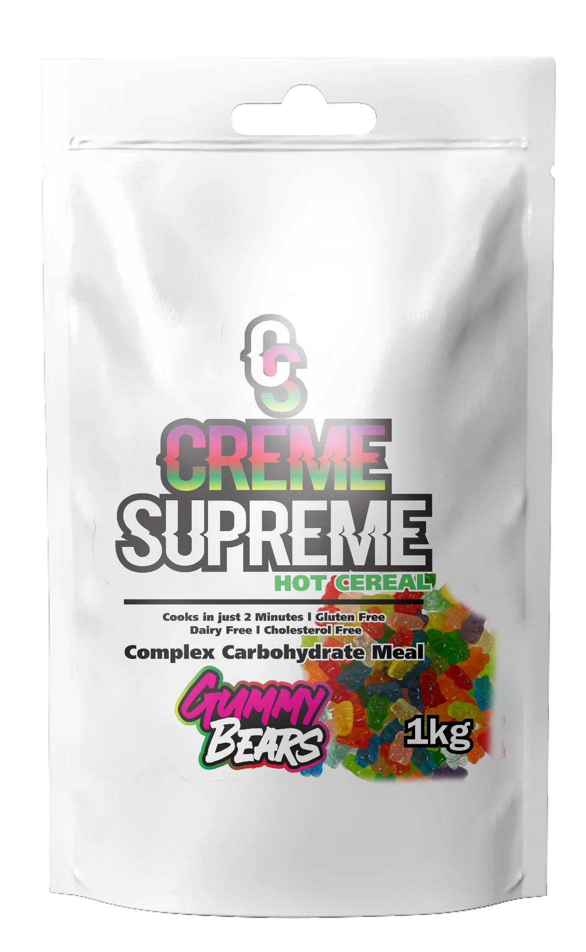 Gummy Bears Creme Supreme 1kg pouch in previous packaging