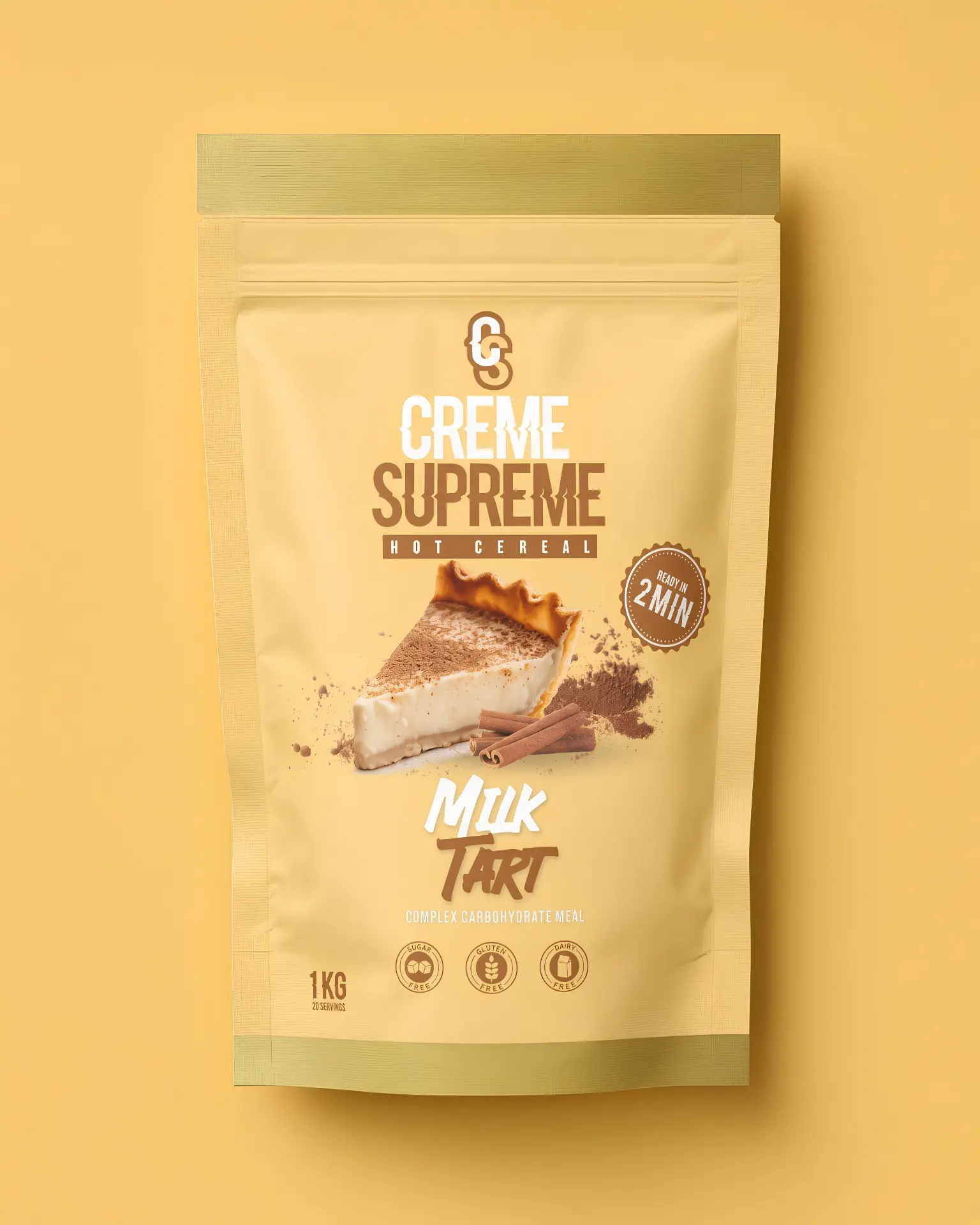 Milk Tart Creme Supreme hot cereal pouch