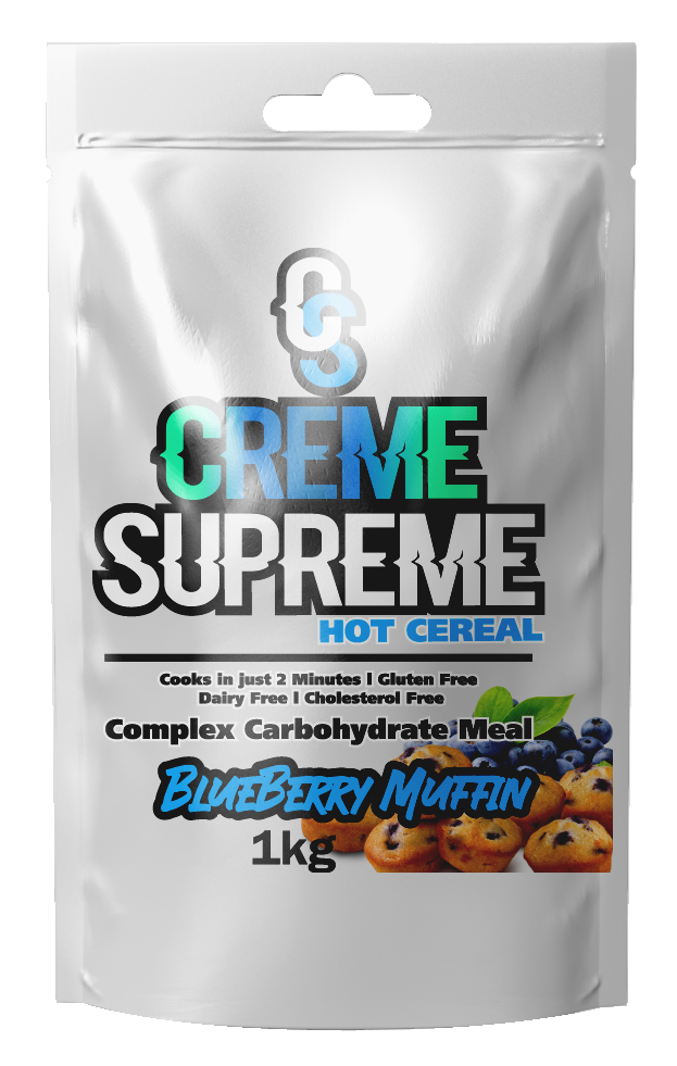 Blueberry Muffin Creme Supreme 1kg pouch in previous packaging